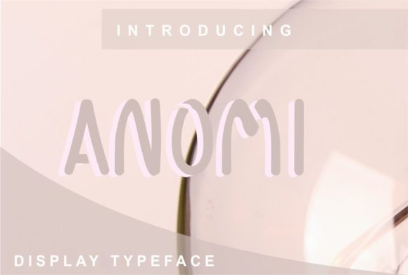 Anomi: The Clean Display Font for Polished Brand Identity