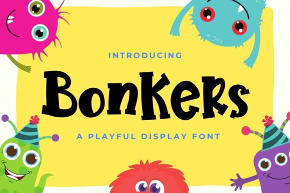 Bonkers: The Friendly Display Font for Modern Web Design