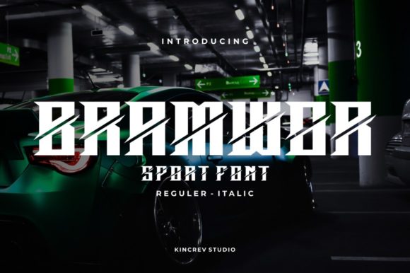 Bramwor: The Bold Display Font for High-Impact Design