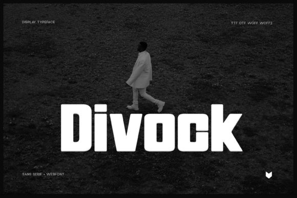 Divock Bold Display Font for Assertive Web Design