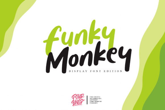 Funky Monkey: A Relaxed Display Typeface for Modern Editorial Design