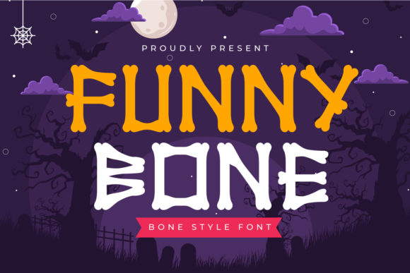 Funny Bone: A Spooky Display Font for Editorial Design