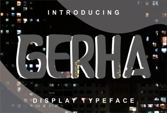 Gerha: The Clean Display Font That Elevates Your Brand