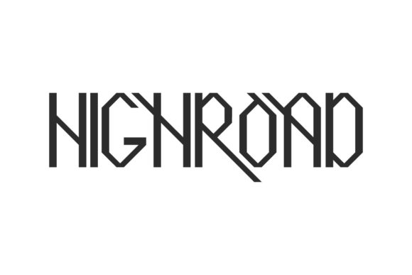 Highroad: The Bold Geometric Display Font for Modern Branding