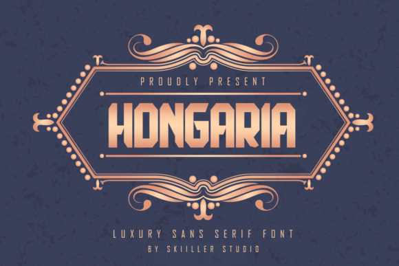 Hongaria: A Vintage Display Font for Bold Web Design