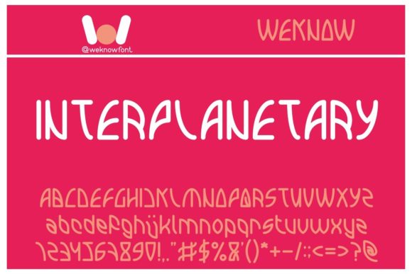 Interplanetary: The Perfect Display Font for Modern Web Design