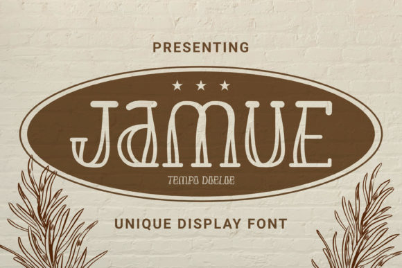 Jamue: The Ultimate Free Display Font for Creative Projects