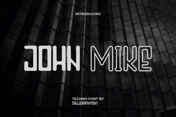 John Mike: The Ultimate Sci-Fi Display Font for Modern Design