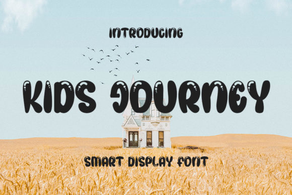 Kids Journey: The Fun Display Font for Bold Brand Identity