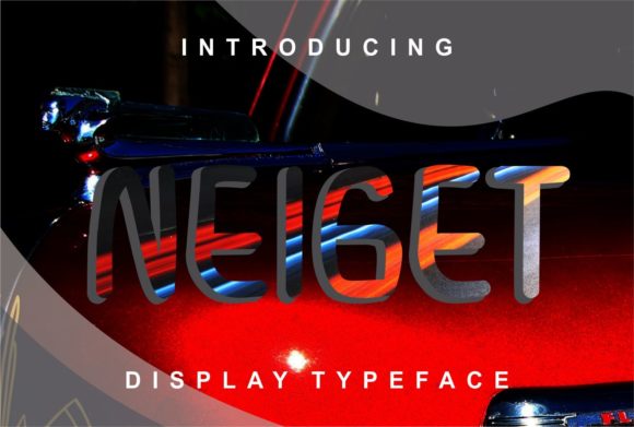 Neiget: A Clean Display Font for Professional Branding