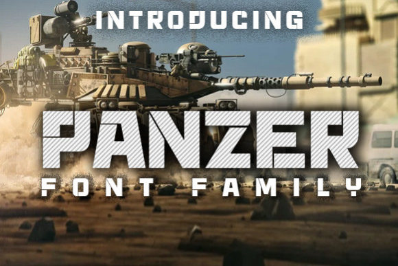Panzer: The Bold Display Font That Elevates Your Brand Identity