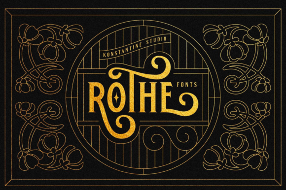 Rothe Typeface for Bold Brand Identity
