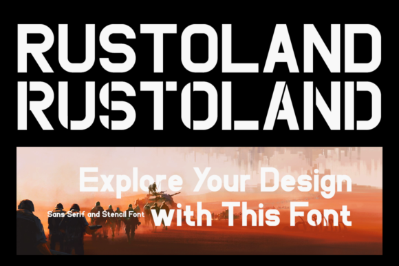 Rustoland: The Bold Display Font for Scroll-Stopping Visuals