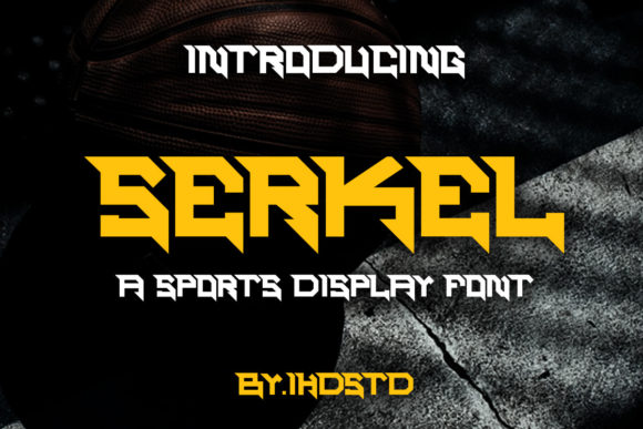 Serkel: A Bold Display Font for Modern Editorial Design