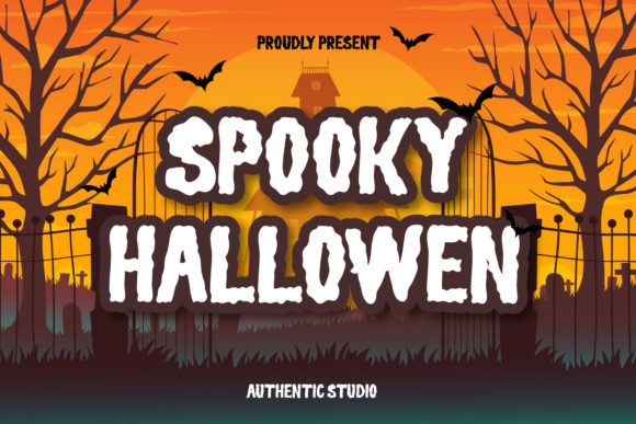 Spooky Hallowen Typeface Review for Editorial Design
