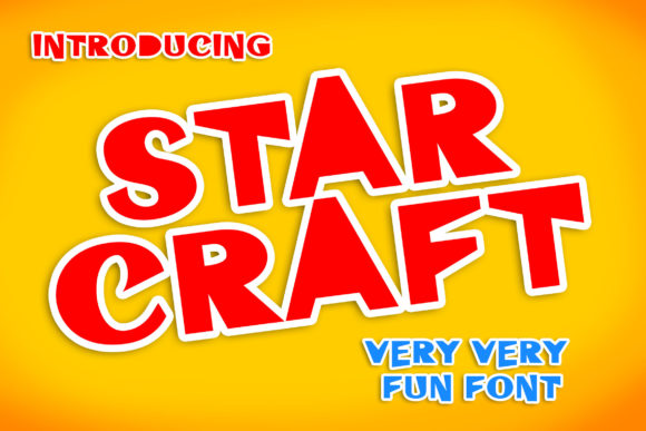 Star Craft: The Friendly Display Typeface for Modern Campaigns