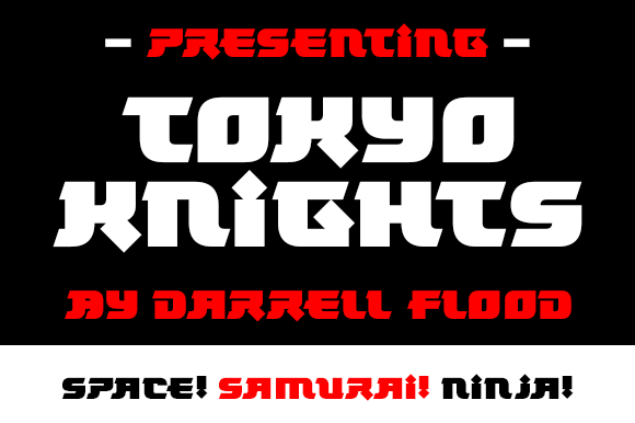 Tokyo Knights: The Ultimate Japanese Display Font