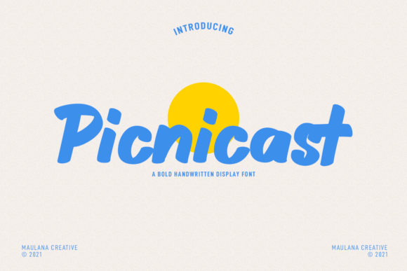 Why Picnicast Is the Perfect Display Font for Handmade Creations
