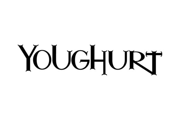 Youghurt: A Quirky Display Font for Spectacular Branding